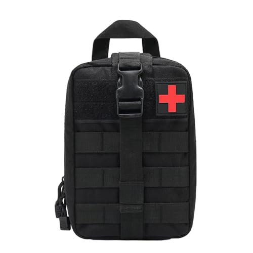 mophrati Bolsa de Primeros Auxilios táctica Ligera y portátil, Tela Lista para la acción, botiquín de Primeros Auxilios táctico, Bolsa médica Plegable
