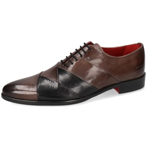 Melvin & Hamilton, Toni 51, Oxford pour Hommes, Gris, 41 EU