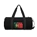 TAOACHENGIAN Retro Portugal Flag Garden Flag Convertible Garment Bag with Shoulder Strap, Carry on Garment Duffel Bag