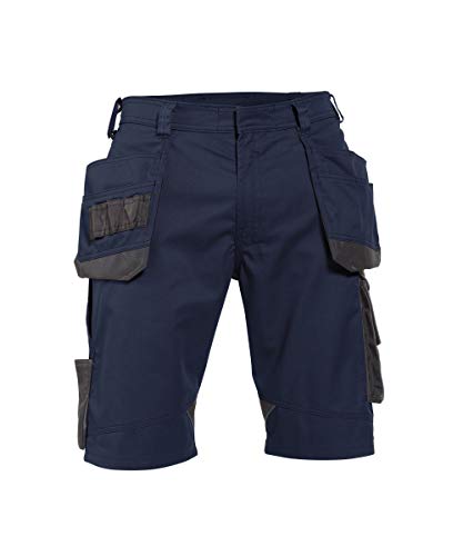 DASSY® Bionic Arbeitsshorts mit Holstertaschen - Größe 63 - NACHTBLAU/ANTHRAZITGRAU