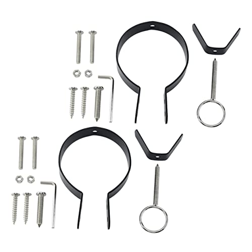 Cabilock 2sets Portaprosciutto in Ferro Antiruggine e Resistente Accessori per Supporto Prosciutto Spagnolo Parti Utili per Conservare Prosciutto per Casa Hotel Ristoranti e Eventi