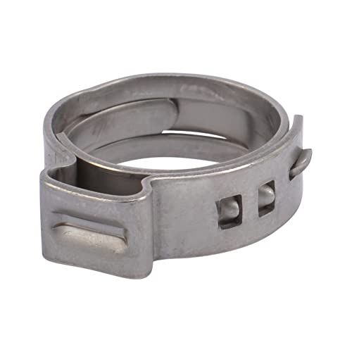 SharkBite 25-Pack 1/2-in Dia Stainless Steel PEX Pinch Clamp Crimp Fitting