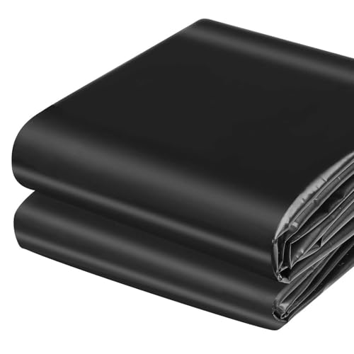 Revestimiento de polietileno de polietileno de alta densidad para estanques de 3 x 5 m, 6 x 8 m, 7 x 12 m, 10 x 15 m, plegable, impermeable, para piscinas de jardín, membrana aislante, estanques de