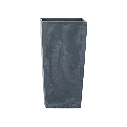 Maceta Urbi Square Beton Effect 4l., Con Depósito, Dimensiones Mm 140x140x265, Color Antracita Maceta Urbi Square Beton Effect 4l., Con Depósito, Dimensiones Mm 140x140x265, Color Antracita