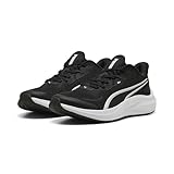 PUMA, Tenis para Correr Skyrocket Lite 2 Jr, Unisex, Negro con Blanco, Talla 25