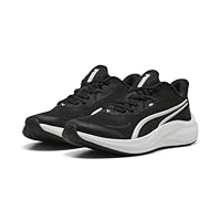 PUMA Unisex Kinder Skyrocket Lite 2 Jr Sneaker, Puma Schwarz Puma Weiß Puma Silber, 6 UK EU