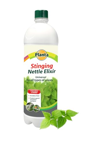 Organic Nettle Extract Fertilizer 1L Natural Plant Elixir for Vegetables, Fruit Shrubs & Herbs. Concentrate for Spraying & Watering – Eco-Friendly Growth Booster
