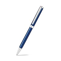 Sheaffer Intensity Engraved Ballpoint Pen, Blue Lacquer/Chrome Trim
