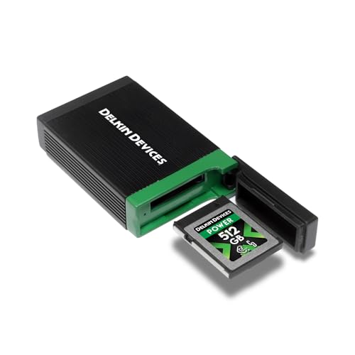 Lecteur CFexpress Type B USB4 Delkin Devices pour vider vos cartes rapidement