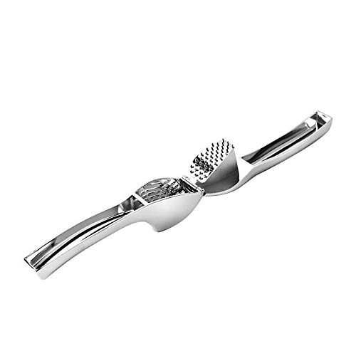 Garlic Press Mincer Chopper Utensil Kitchen Crusher Presser Pefect for Mince Cloves and Ginger