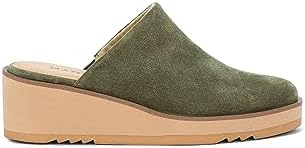 NYDJ Women's Edmond Suede Mule, Avocado, 5.5 | Image 4