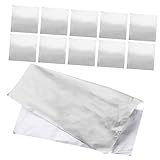 Sosoport 100Piezas Envoltura de Dulces Aluminio Plateado de Chocolates y Material Duradero y Uso Doméstico