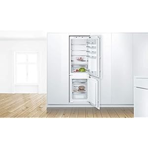 Bosch KIS86AFE0 serie 6 inbouwkoelkast met vriesvak/E/177,5 x 56 cm nis/191 l koelen + 74 l vriezen, sleepscharnier/VitaFresh plus 2 x langer vers/LowFrost minder vaak ontdooien