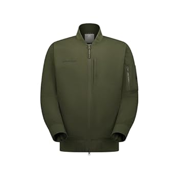 Mammut Men's Bomber Jacket, Utility Bomber Jacket, Asian Fit