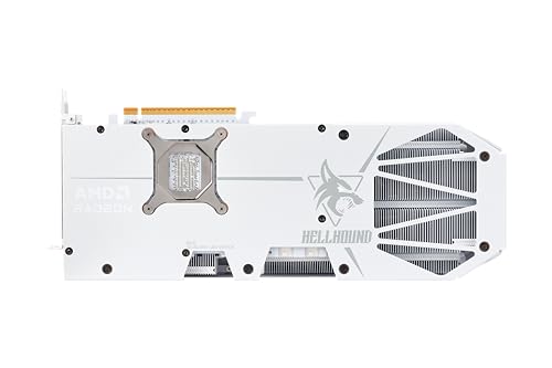 Image of PowerColor Hellhound Spectral White AMD Radeon RX 9070 XT 16GB GDDR6