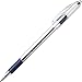 Pentel BK90C R.S.V.P. Stick Ballpoint Pen, .7mm, Trans Barrel, Blue Ink, Dozen