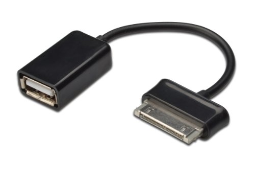 Ednet E31504 Cavo Adattatore OTG (On The Go) per Samsung Galaxy, 30 Pin in Blister da Esposizione, 15 cm