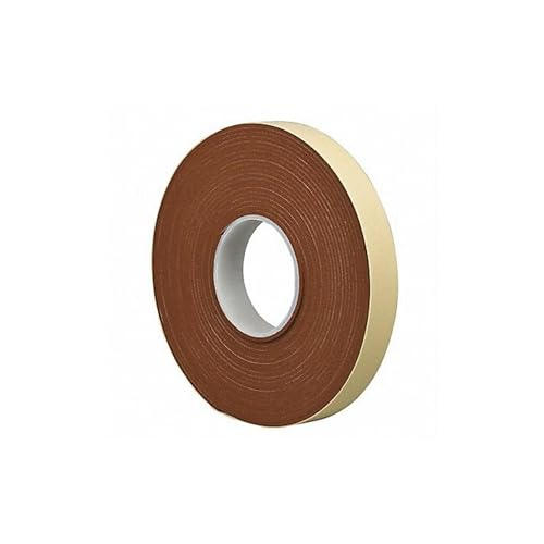 Image of TapeCase - 100S-0625-0.5 inch X 10YD 100S Strip N Strick Tape - 0.5 in. x 1 /16 in. x 30 ft. (W x H x L) Gasket Silicone Adhesive Tape Roll with Shear Strength, Solvent Resistance. Adhesives and Tapes