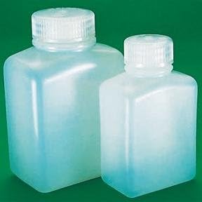Rectangular Bottles, High-Density Polyethylene, Wide Mouth [ 1 Pack(s)]
