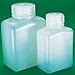Rectangular Bottles, High-Density Polyethylene, Wide Mouth [ 1 Pack(s)]