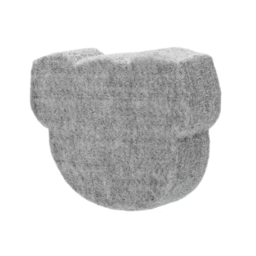 Fancyes Needle Felting Pad Wet Felting Pig Head Shaped Handmade Wear Resistance Woolen Block DIY Wool Felting Mat for Sewing Projects, 15x10.5x3cm