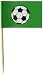 Beistle 50-Pack Soccer Ball Picks, 2-1/2-Inch