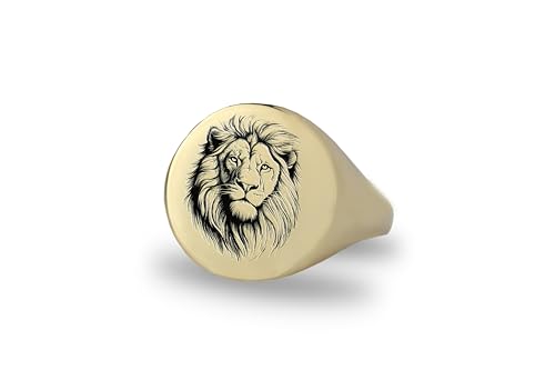 Bague chevalière en or lion le cadeau idéal pour marquer les esprits