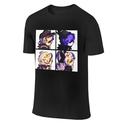 Murder Drones T-Shirt Cartoon Novelty Short Sleeve Cotton Tees Shirts Top for Men Small