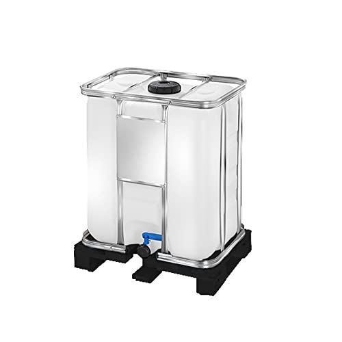 Natürlicher IBC 300L Tank mit UN-zugelassener Kunststoffpalette - Sunbox/IBC-SBX-300PH