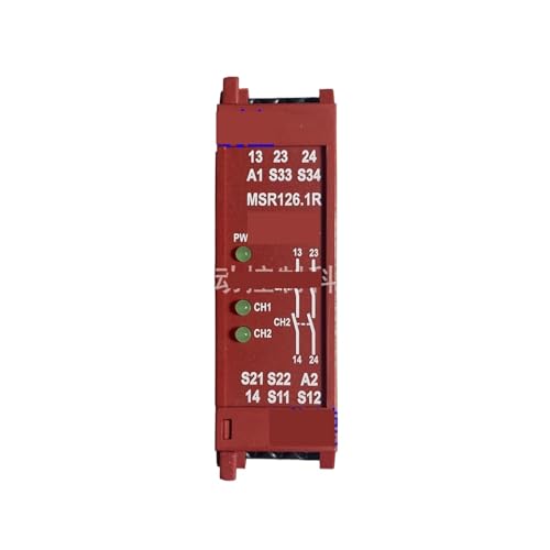 Relé de seguridad 440R-N23120 MSR126.1R evita arranques inesperados y fallos en circuitos de protección