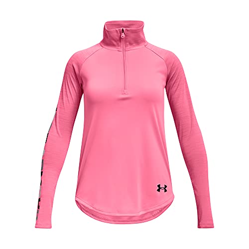 T-shirt Under Armour Tech fille haut demi-zip anti-transpiration pour entraînement
