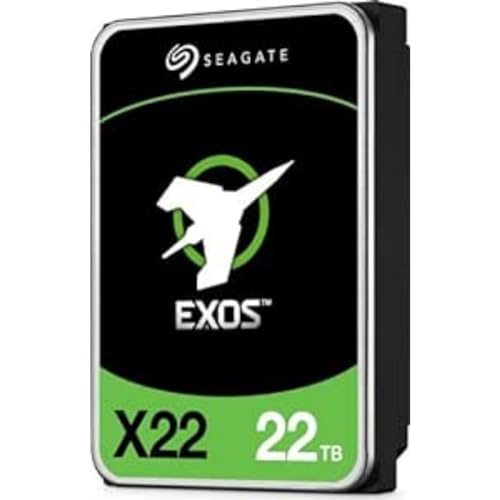 Image of Seagate - ST22000NM000E - Seagate Exos ST22000NM000E 22 TB Hard Drive - Internal - SAS - 512e /4Kn Format