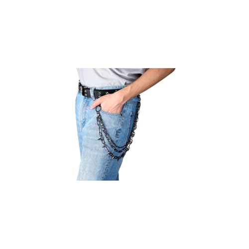 Milakoo Punk Pants Chain for Women Man Hip Hop Pocket Chains Biker Jean Chain Goth Accessories