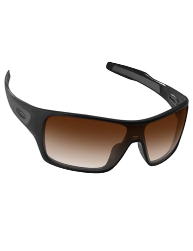 Image of Alphax Brown Gradient Non-polarized Replacement Lenses for Oakley Turbine Rotor OO9307 Sunglasses