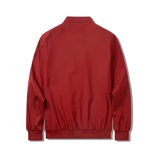 URBANFIND Men's Varsity Jacket Casual Fashion Stylish Bomber Jacket Lightweight Windbreaker2