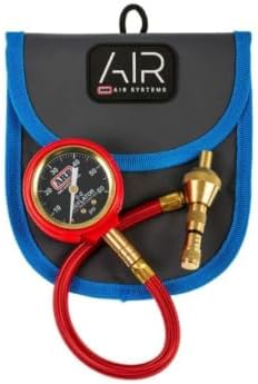 ARB ARB505 E-Z Deflator Kit 10-60 PSI Tire Pressure Gauge Rapid Air Down Offroad Kit (PSI),blue