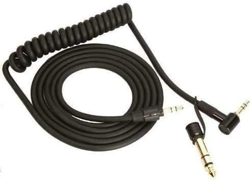 Cable auxiliar jack 3.5mm a jack 3.5mm y 6.5mm negro