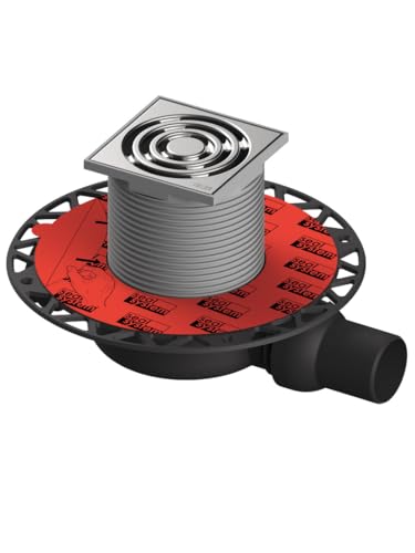 TECEdrainpoint S 110 Duschablauf superflach 10x10 cm