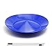 Play Juggling - Piatto Cinese da Giocoliere per Giocoleria (Bacchetta Divisibile, Blu)