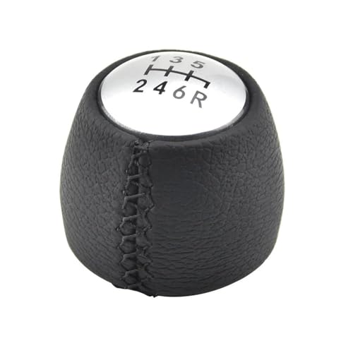 Auto Pomello Del Cambio Per Alfa Per Romeo GT 147 166 3.2 V6 Cuoio DELL'UNITÀ di elaborazione Car Styling 5/6 Velocità Pomello Del Cambio Leva Bastone Penna Shifter Testa Del Cambio Pomello Shifter