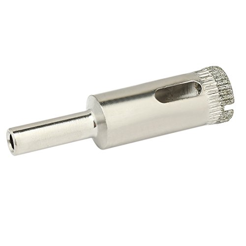 sourcingmap 5Pcs 14mm Diamond Coated Hole Saw Drill Bits for Glass Ceramic Tile Marble Rock Porcelain Bottles Pots Brick - Image 3