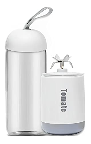 Mini Liquidificador Portátil Em Vidro 6 Lâminas p/Sucos Gelo