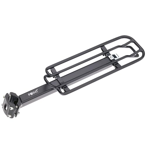 Point Gepäckträger Sattelstützmontage - aluminium schwarz Ø 25 4-31 8 mm 05034000