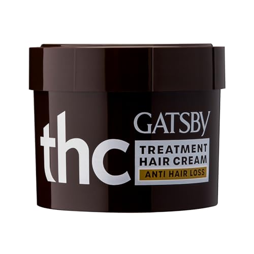 Image of Gatsby Japan Treatment Hair Cream - Anti Hair Loss 250gm | Contains Conditioning Agents & Pro Vitamin B5 | Nourishes Scalp & Strengthen Hair Roots | With Goodness of Natural Ingredients | Made in Indonesia
