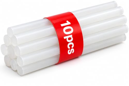 Image of Electronic Spices Mini Transparent 11mm Hot Melt Glue Sticks | Strong Adhesive for DIY Crafts, Art Projects, & Home Repairs | Universal Mini Glue Gun Sticks (Pack of 10p)