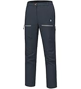 Little Donkey Andy Women's Ski Pants - Windproof Softshell Snow Pants With Fleece Lining
