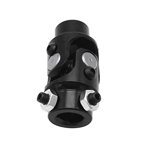 Yorten 3/4-36 Spline X 3/4 polegadas DD PRETO Eixo de direção U Acoplador de junta Mustang II Power