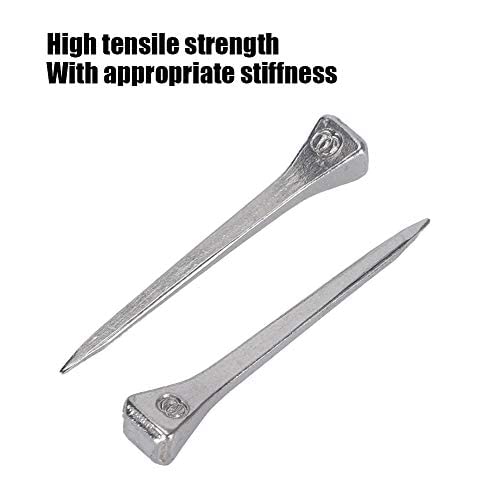 Jeanoko 250Pcs Steel Horseshoe Nails Appropriate Rigidity E3 Equestrian Sport Equipment For Horse Steel Nails 1.7 In #TOP3