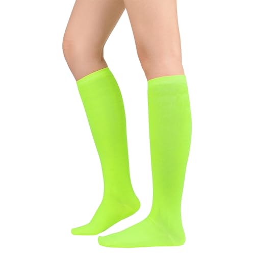 Image of Century Star Knee High Socks for Women Long Tube Socks with Stripes
