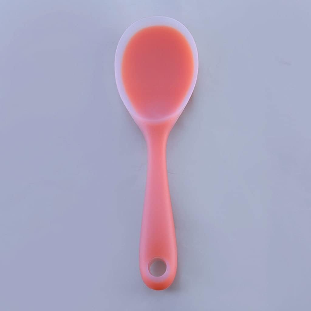 Food grade silica gel rice spoon mixing non-stick soup snack cooking tool kitchen accessories